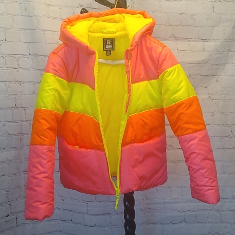Rothschild Girls Color block Coat Size M (10/12